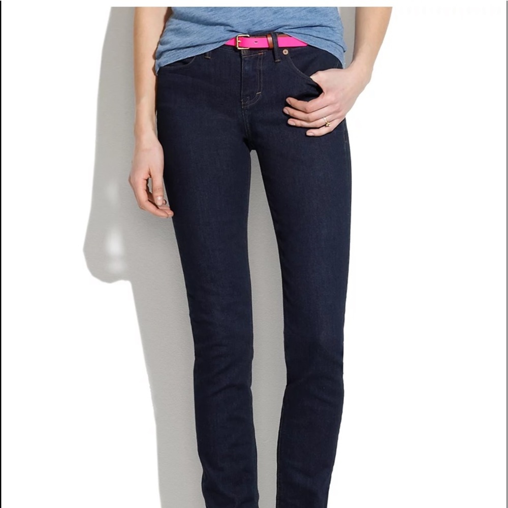 Madewell Skinny Dark wash jeans